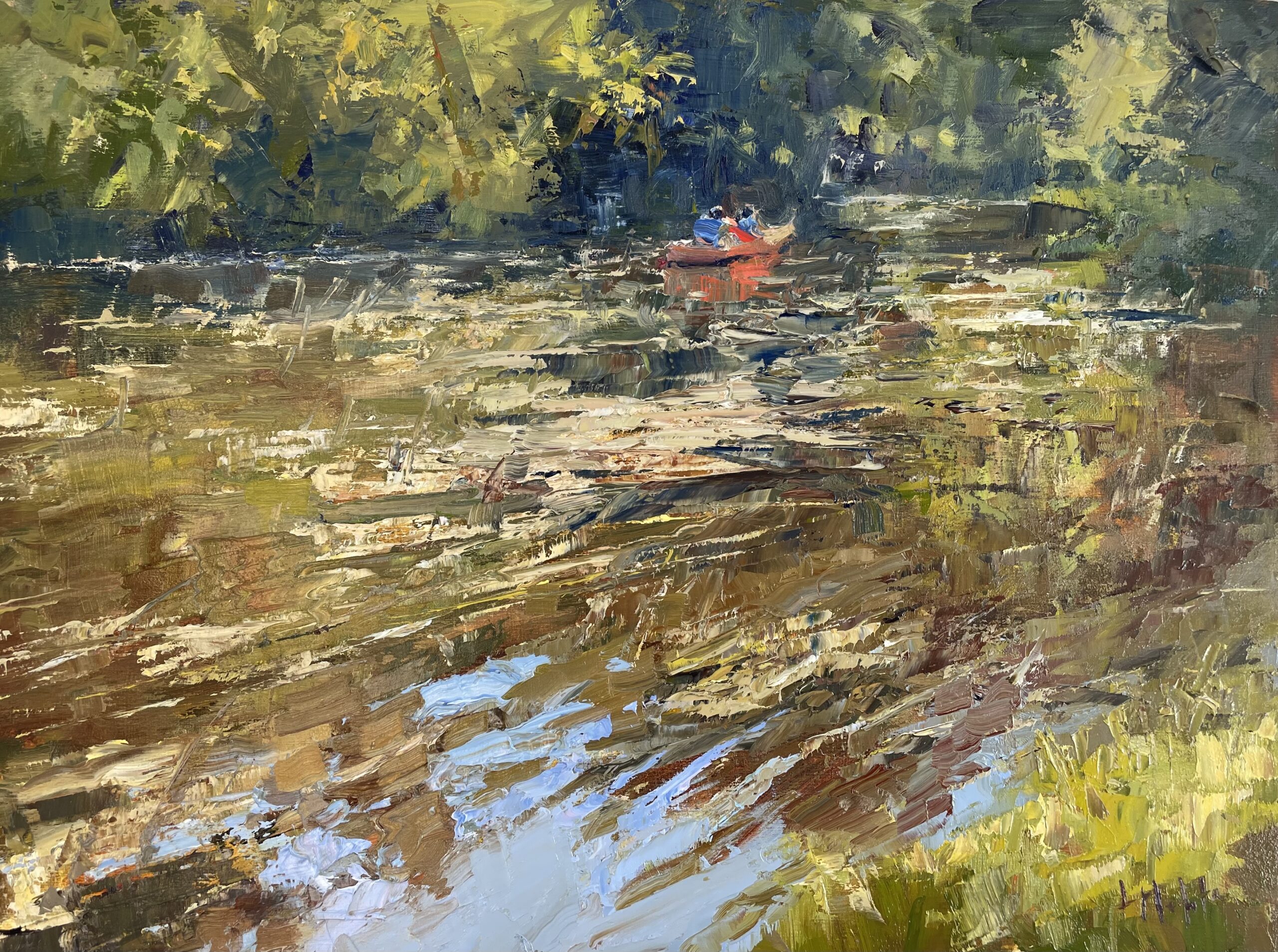 PAINTING IN OILS – EXPRESSIVE BRUSHWORK AND PALETTE KNIFE